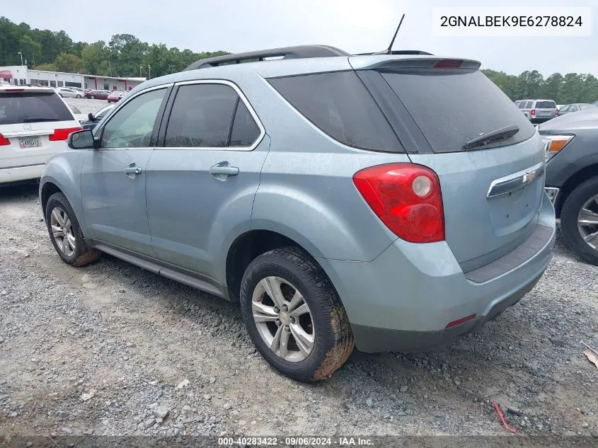 2014 Chevrolet Equinox 1Lt VIN: 2GNALBEK9E6278824 Lot: 40283422