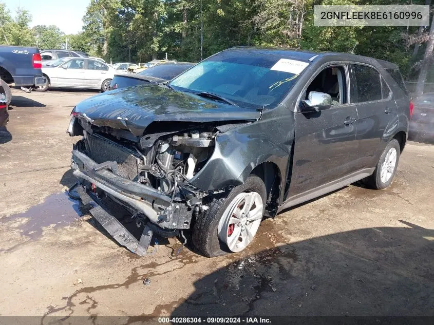 2014 Chevrolet Equinox Ls VIN: 2GNFLEEK8E6160996 Lot: 40286304