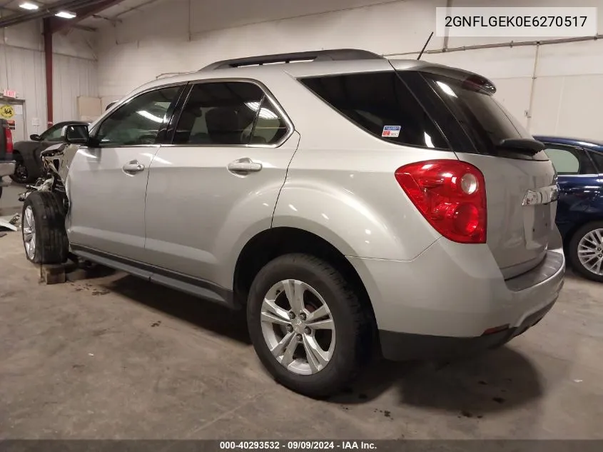 2GNFLGEK0E6270517 2014 Chevrolet Equinox 2Lt