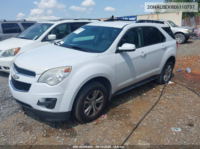 2014 Chevrolet Equinox 1Lt VIN: 2GNALBEK8E6110737 Lot: 40296404