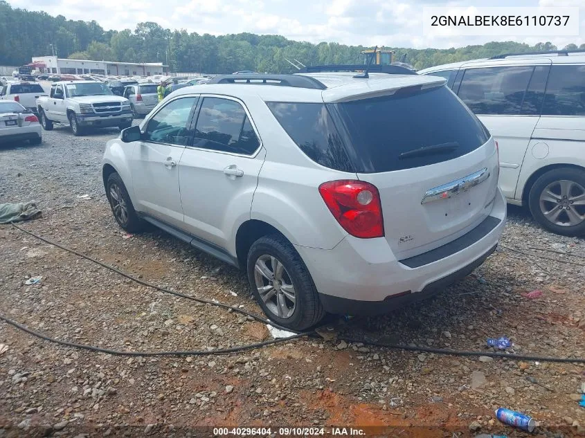 2014 Chevrolet Equinox 1Lt VIN: 2GNALBEK8E6110737 Lot: 40296404