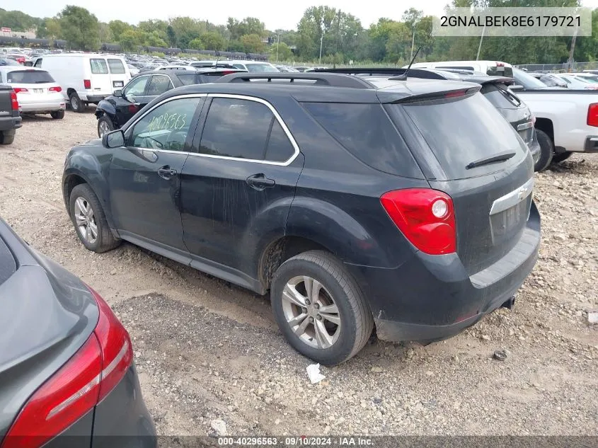 2014 Chevrolet Equinox Lt VIN: 2GNALBEK8E6179721 Lot: 40296563