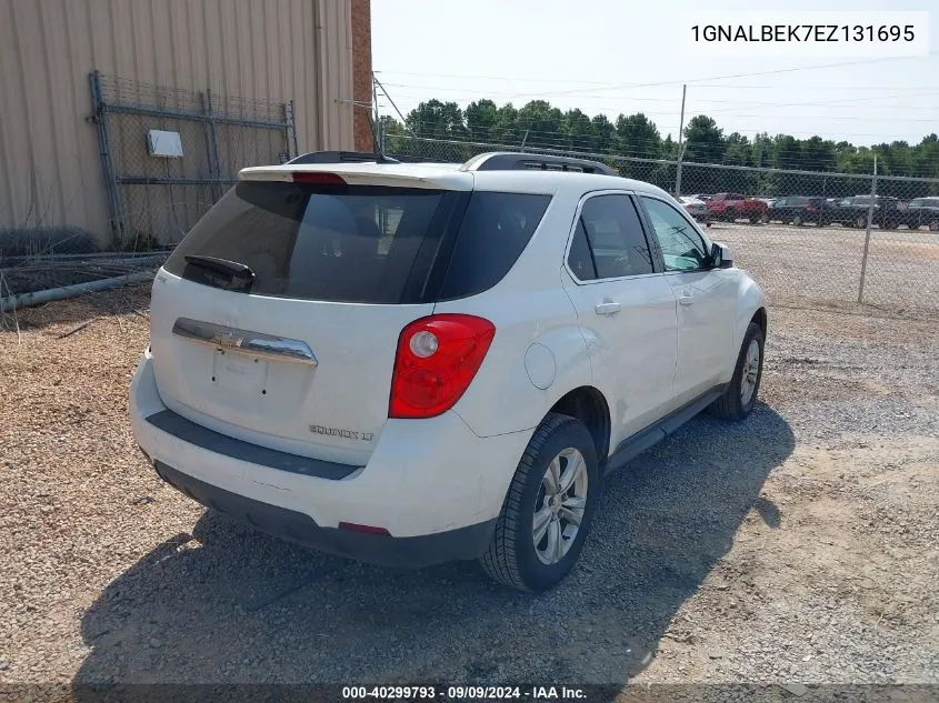 1GNALBEK7EZ131695 2014 Chevrolet Equinox 1Lt