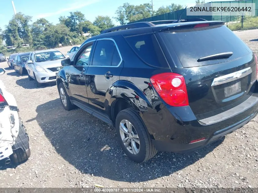 2014 Chevrolet Equinox 1Lt VIN: 2GNALBEK9E6206442 Lot: 40309787