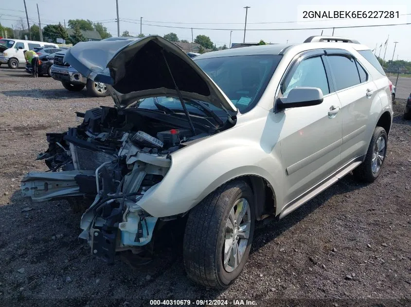 2014 Chevrolet Equinox 1Lt VIN: 2GNALBEK6E6227281 Lot: 40310679