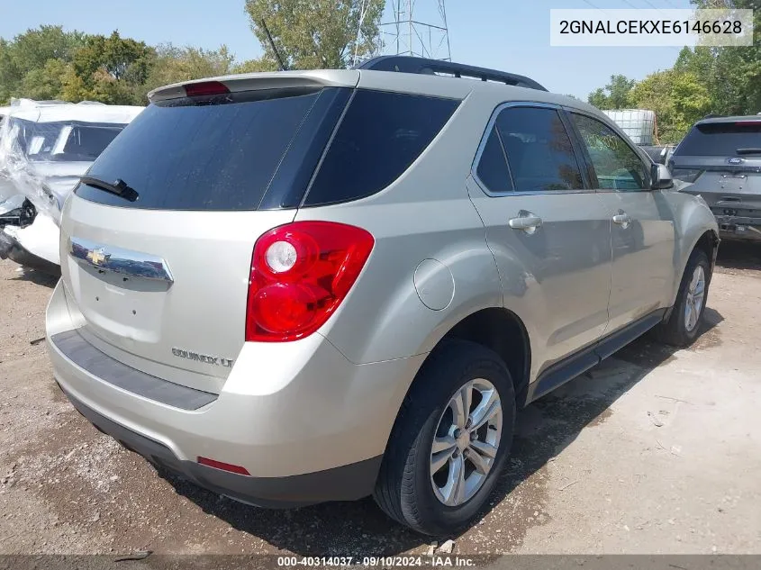 2014 Chevrolet Equinox 2Lt VIN: 2GNALCEKXE6146628 Lot: 40314037