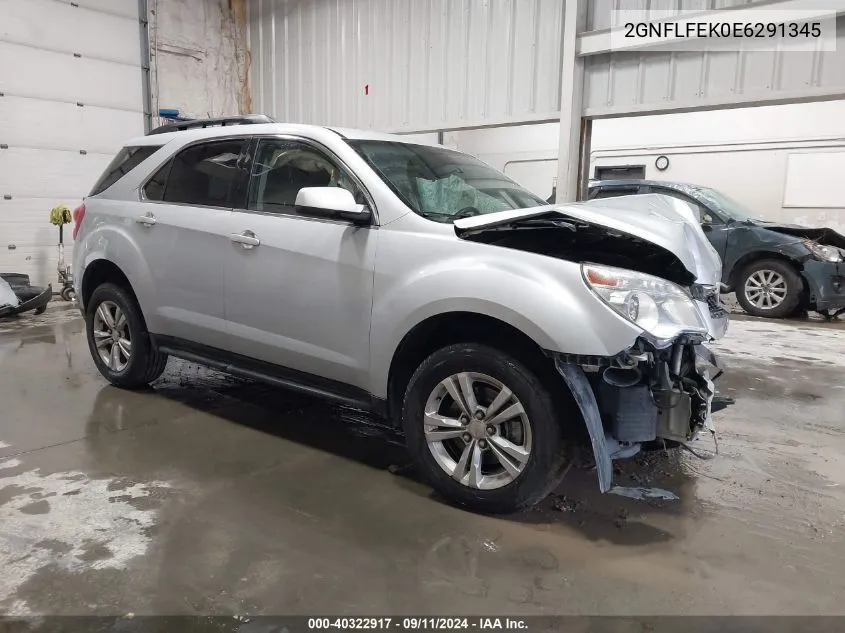 2014 Chevrolet Equinox 1Lt VIN: 2GNFLFEK0E6291345 Lot: 40322917