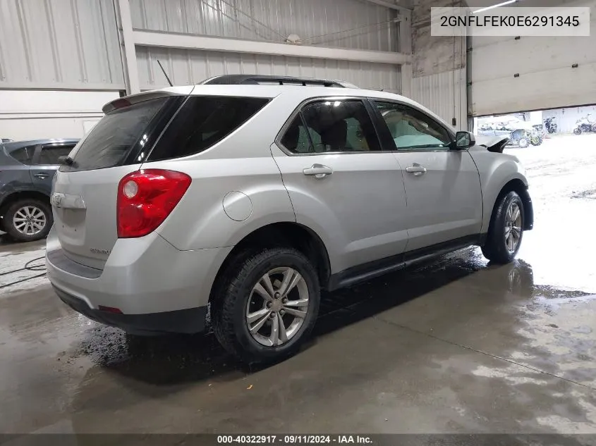 2GNFLFEK0E6291345 2014 Chevrolet Equinox 1Lt