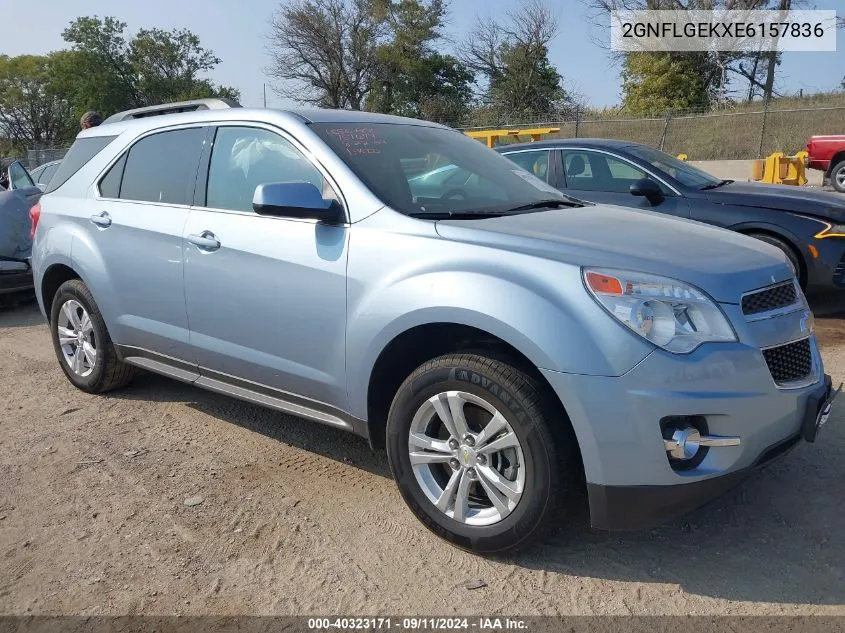 2GNFLGEKXE6157836 2014 Chevrolet Equinox 2Lt