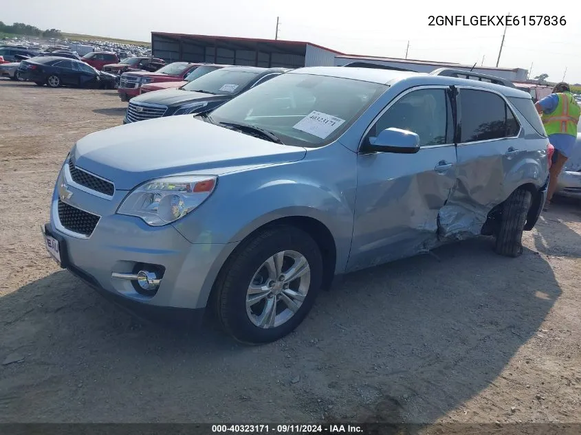 2014 Chevrolet Equinox 2Lt VIN: 2GNFLGEKXE6157836 Lot: 40323171