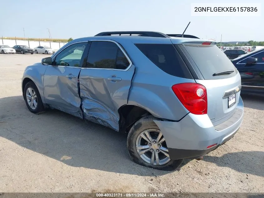 2014 Chevrolet Equinox 2Lt VIN: 2GNFLGEKXE6157836 Lot: 40323171