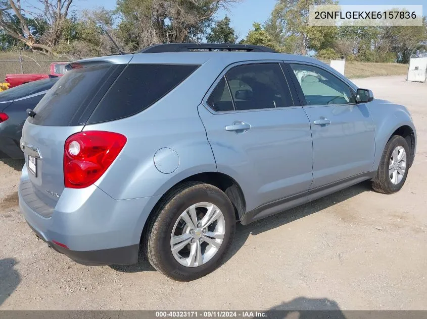 2014 Chevrolet Equinox 2Lt VIN: 2GNFLGEKXE6157836 Lot: 40323171