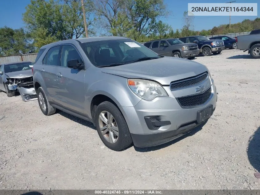 2GNALAEK7E1164344 2014 Chevrolet Equinox Ls