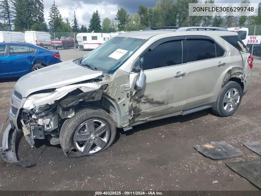 2GNFLDE30E6299748 2014 Chevrolet Equinox Ltz