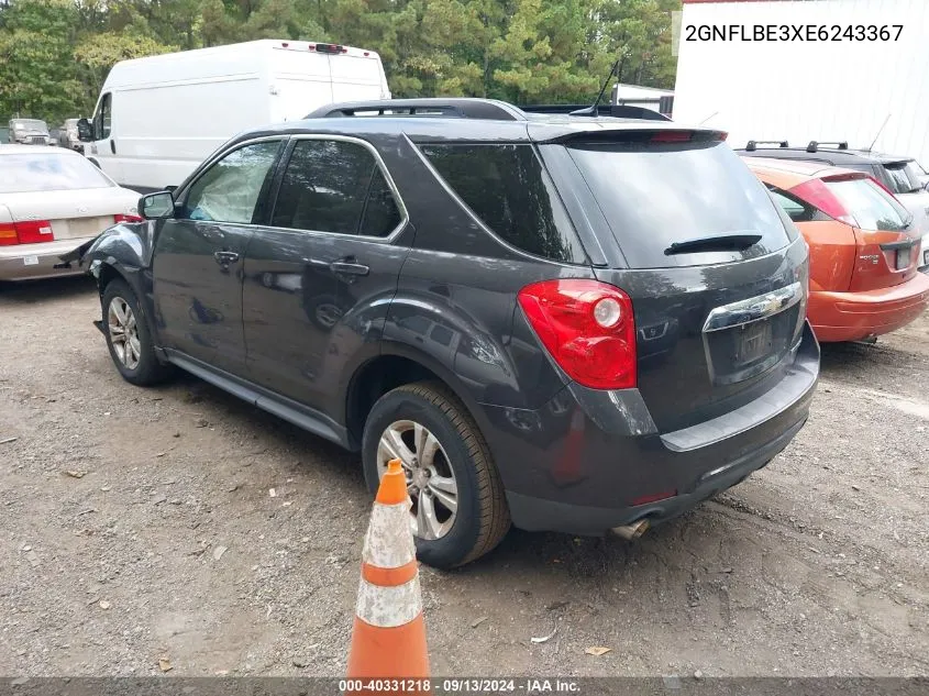 2GNFLBE3XE6243367 2014 Chevrolet Equinox Lt