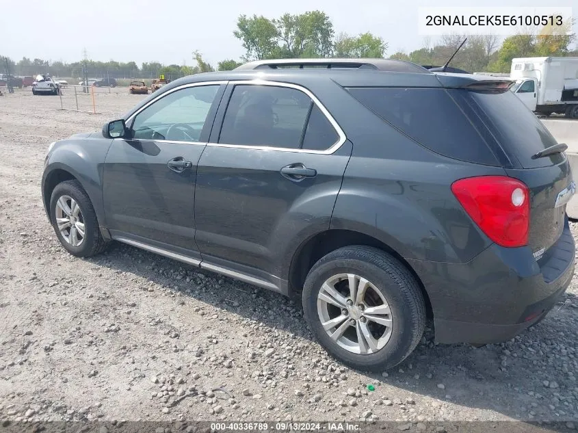 2014 Chevrolet Equinox Lt VIN: 2GNALCEK5E6100513 Lot: 40336789