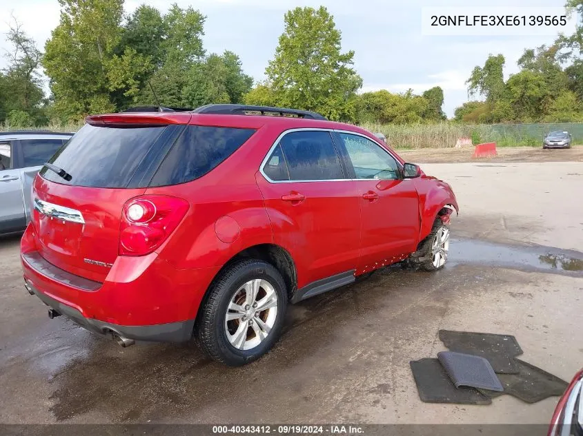 2014 Chevrolet Equinox 1Lt VIN: 2GNFLFE3XE6139565 Lot: 40343412