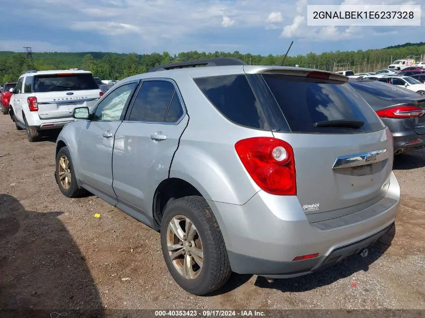 2014 Chevrolet Equinox 1Lt VIN: 2GNALBEK1E6237328 Lot: 40353423