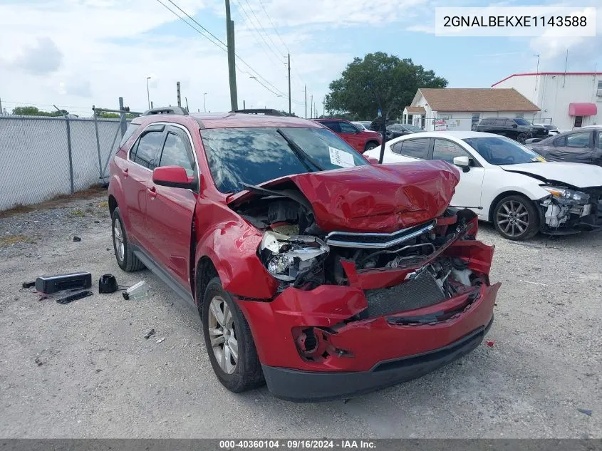 2GNALBEKXE1143588 2014 Chevrolet Equinox 1Lt