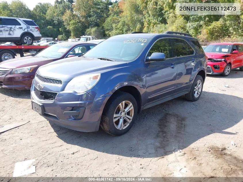 2014 Chevrolet Equinox 1Lt VIN: 2GNFLFEK3E6112473 Lot: 40361742