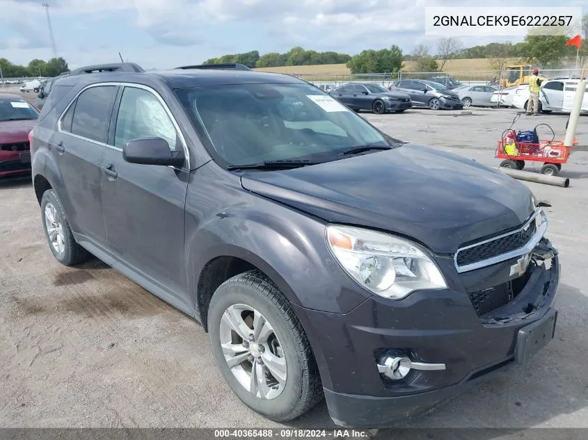 2014 Chevrolet Equinox 2Lt VIN: 2GNALCEK9E6222257 Lot: 40365488