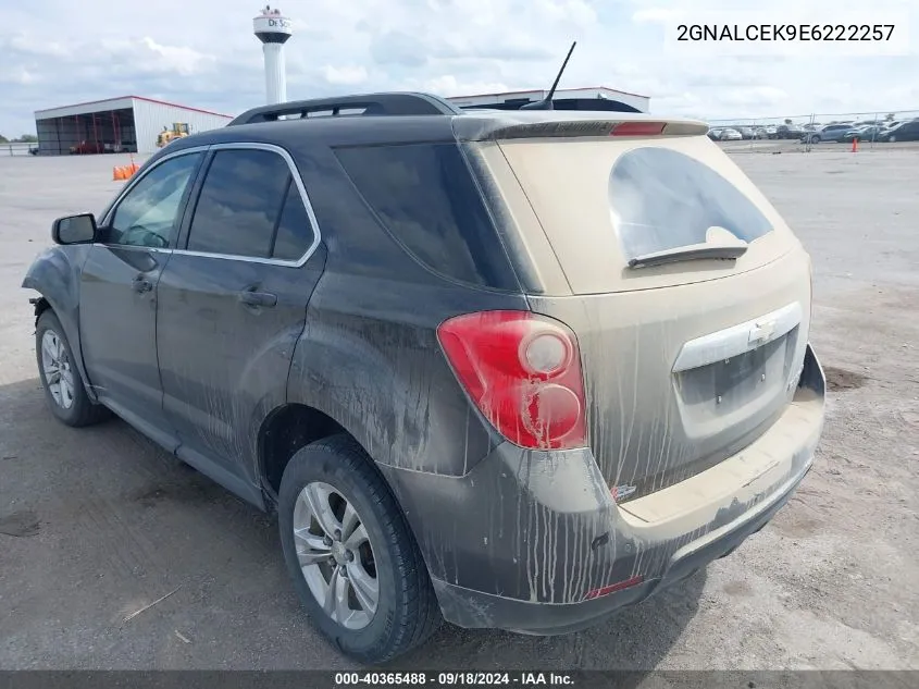 2014 Chevrolet Equinox 2Lt VIN: 2GNALCEK9E6222257 Lot: 40365488