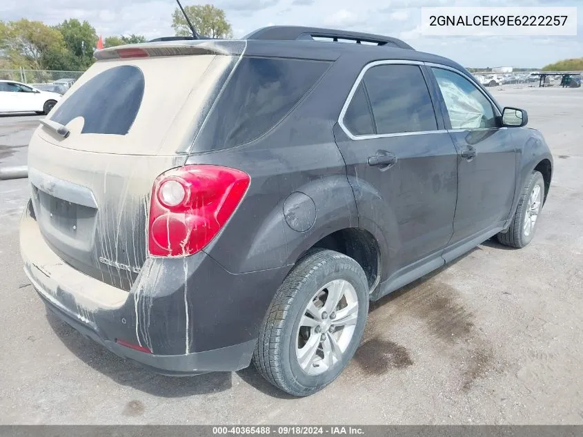 2014 Chevrolet Equinox 2Lt VIN: 2GNALCEK9E6222257 Lot: 40365488