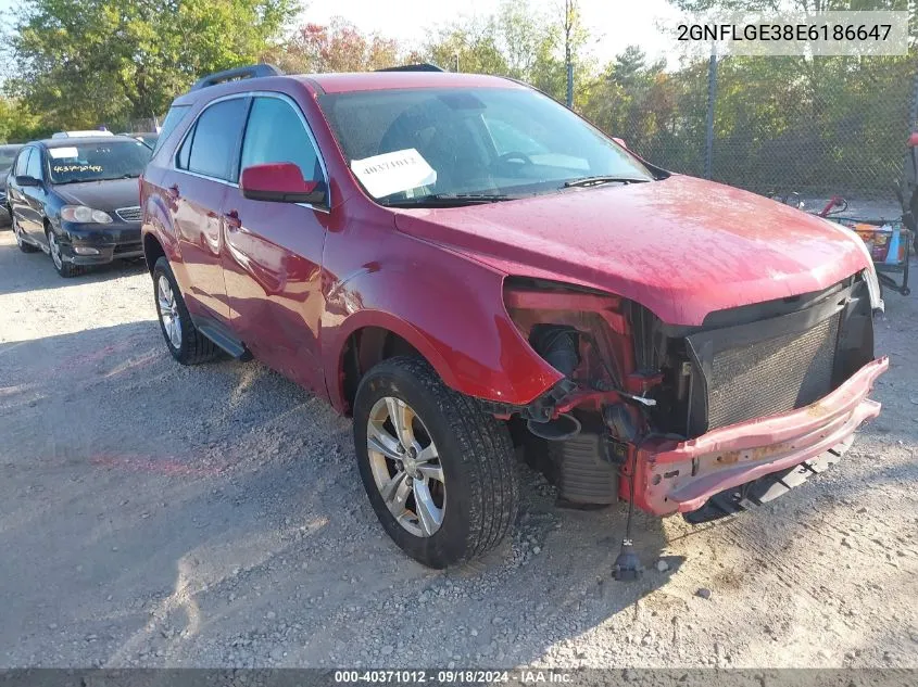 2GNFLGE38E6186647 2014 Chevrolet Equinox Lt