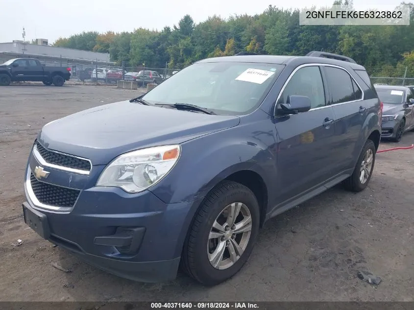 2014 Chevrolet Equinox 1Lt VIN: 2GNFLFEK6E6323862 Lot: 40371640