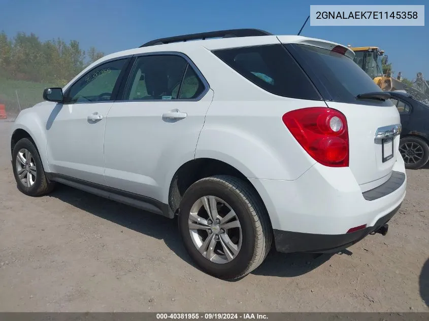 2014 Chevrolet Equinox Ls VIN: 2GNALAEK7E1145358 Lot: 40381955