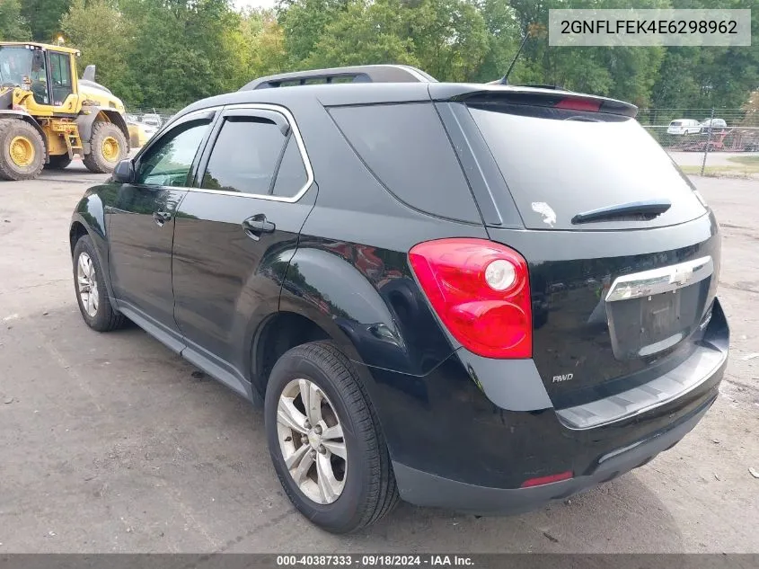 2GNFLFEK4E6298962 2014 Chevrolet Equinox 1Lt