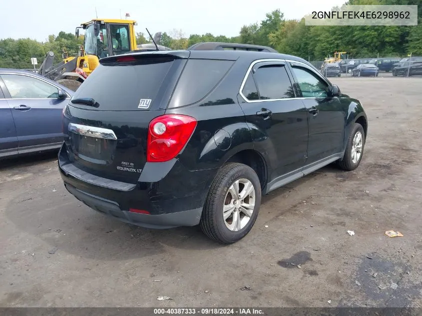 2014 Chevrolet Equinox 1Lt VIN: 2GNFLFEK4E6298962 Lot: 40387333