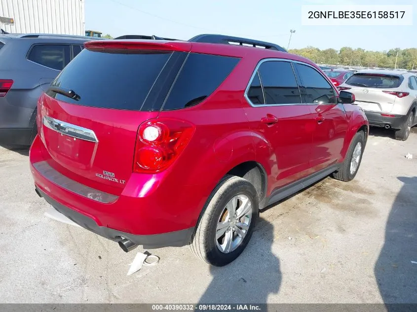 2014 Chevrolet Equinox 1Lt VIN: 2GNFLBE35E6158517 Lot: 40390332