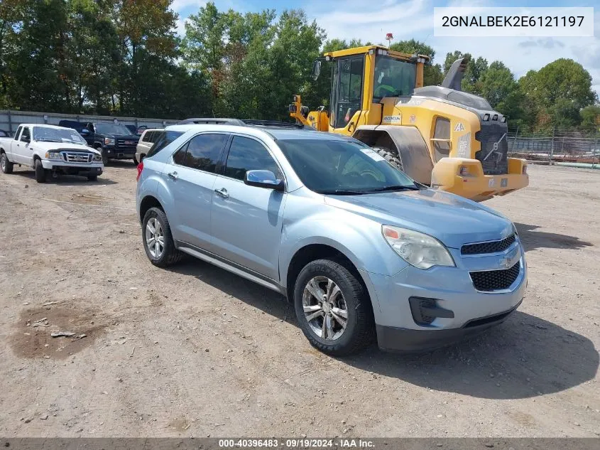 2014 Chevrolet Equinox 1Lt VIN: 2GNALBEK2E6121197 Lot: 40396483