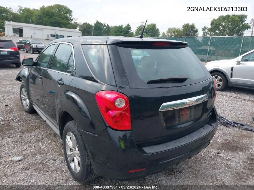 2GNALAEK5E6213303 2014 Chevrolet Equinox Ls