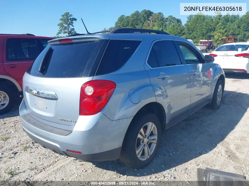 2GNFLFEK4E6305618 2014 Chevrolet Equinox 1Lt