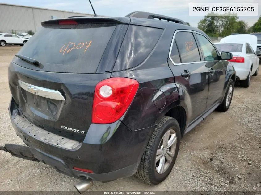 2014 Chevrolet Equinox 2Lt VIN: 2GNFLCE35E6155705 Lot: 40404204