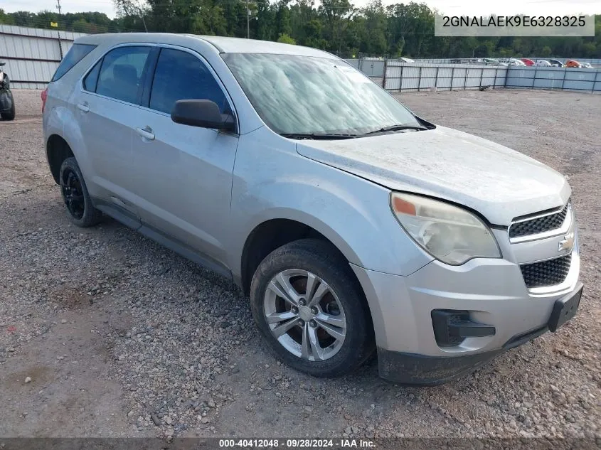 2014 Chevrolet Equinox Ls VIN: 2GNALAEK9E6328325 Lot: 40412048