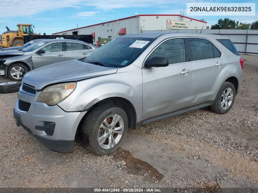 2014 Chevrolet Equinox Ls VIN: 2GNALAEK9E6328325 Lot: 40412048