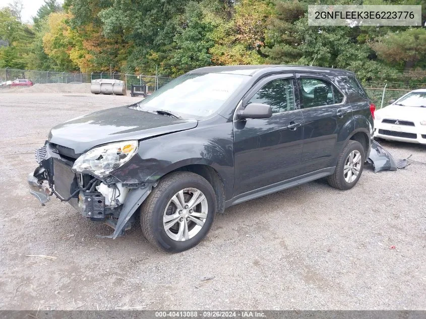 2GNFLEEK3E6223776 2014 Chevrolet Equinox Ls