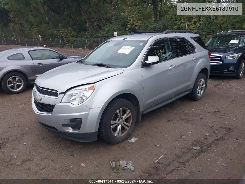 2GNFLFEKXE6189910 2014 Chevrolet Equinox 1Lt