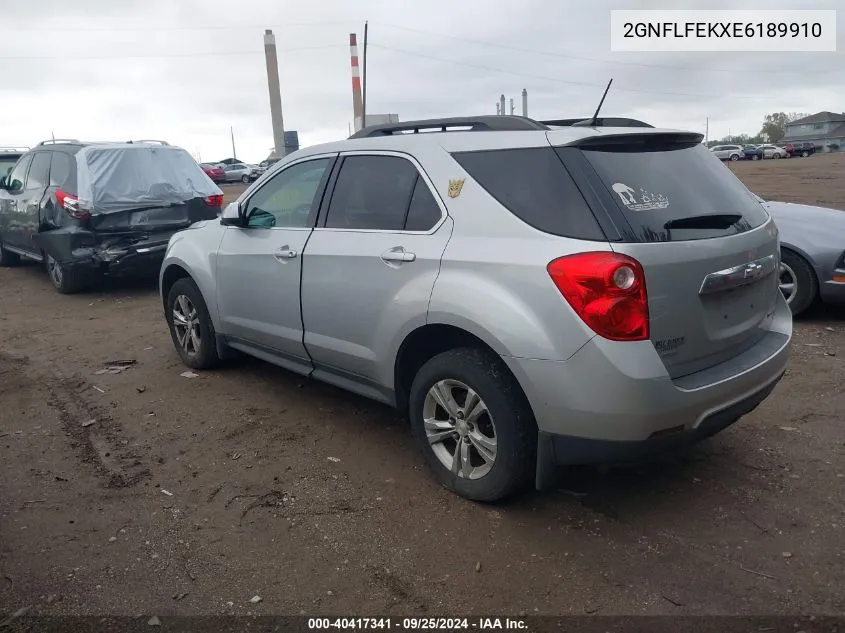 2014 Chevrolet Equinox 1Lt VIN: 2GNFLFEKXE6189910 Lot: 40417341