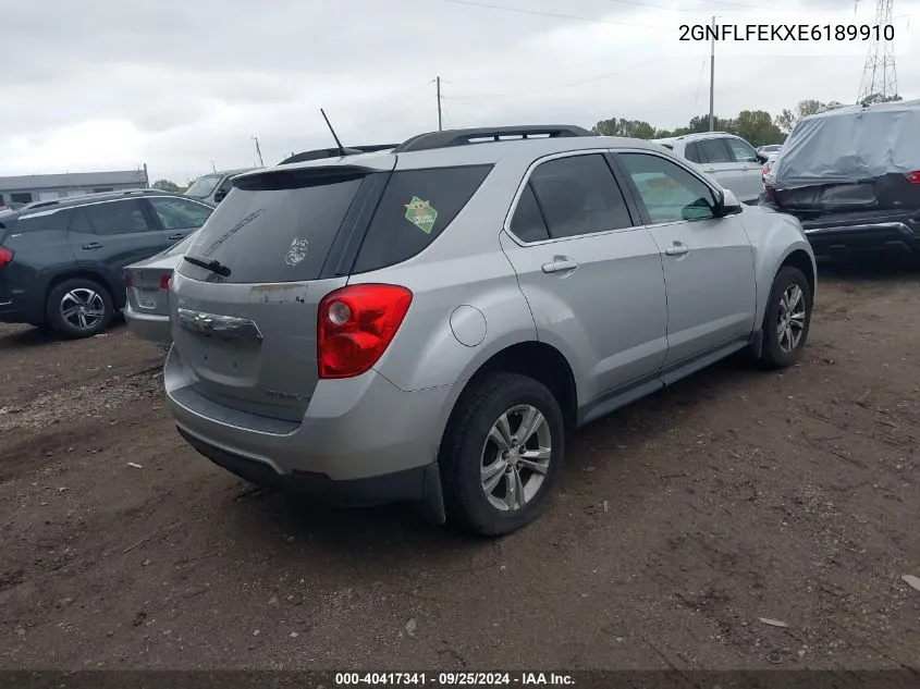 2GNFLFEKXE6189910 2014 Chevrolet Equinox 1Lt