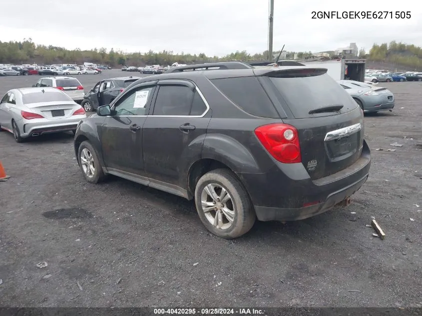 2GNFLGEK9E6271505 2014 Chevrolet Equinox 2Lt