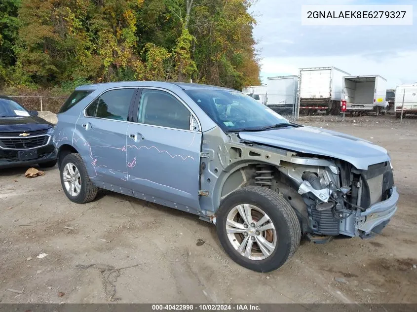 2014 Chevrolet Equinox Ls VIN: 2GNALAEK8E6279327 Lot: 40422998