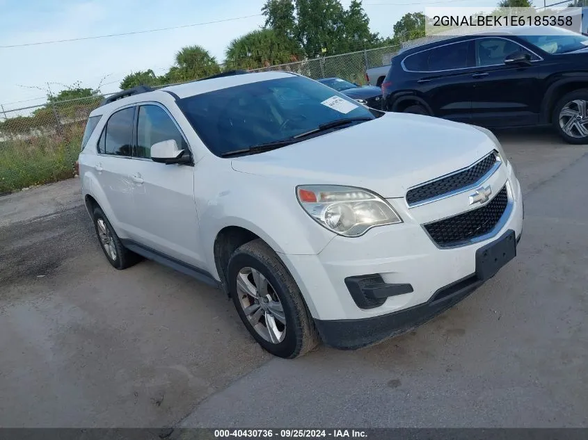 2014 Chevrolet Equinox 1Lt VIN: 2GNALBEK1E6185358 Lot: 40430736