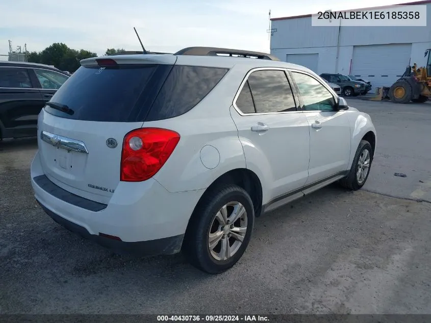 2GNALBEK1E6185358 2014 Chevrolet Equinox 1Lt