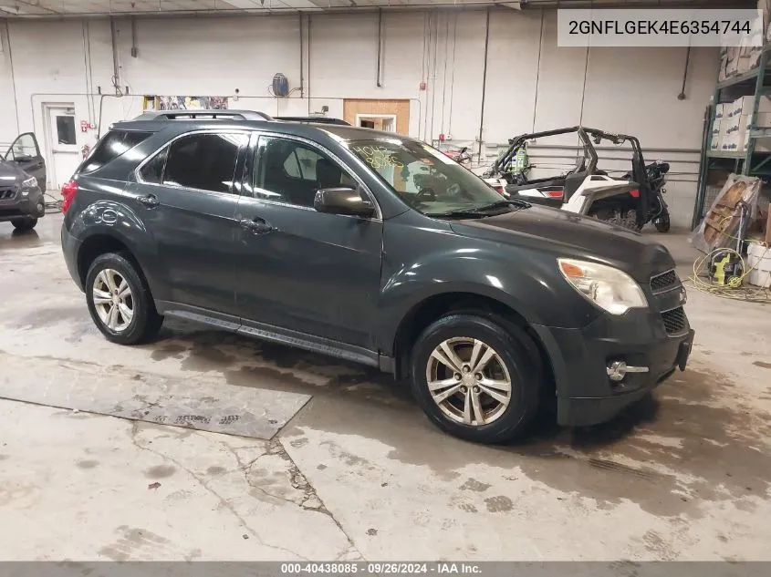 2GNFLGEK4E6354744 2014 Chevrolet Equinox 2Lt