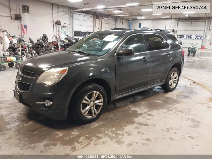 2GNFLGEK4E6354744 2014 Chevrolet Equinox 2Lt