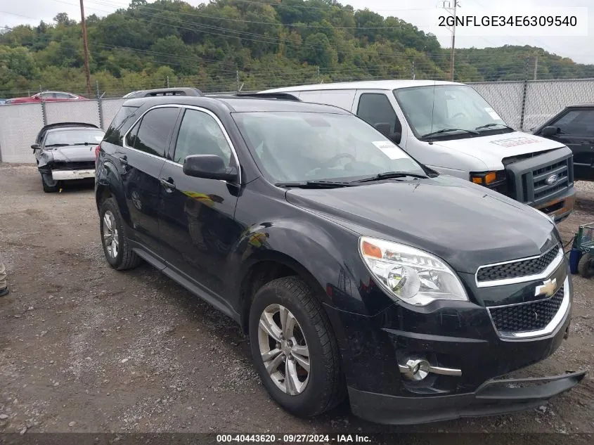 2014 Chevrolet Equinox 2Lt VIN: 2GNFLGE34E6309540 Lot: 40443620